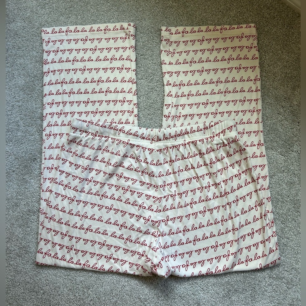 Men’s LC Lauren Conrad Fa La La Christmas Family Pajama Set, size Large - Picture 3 of 6